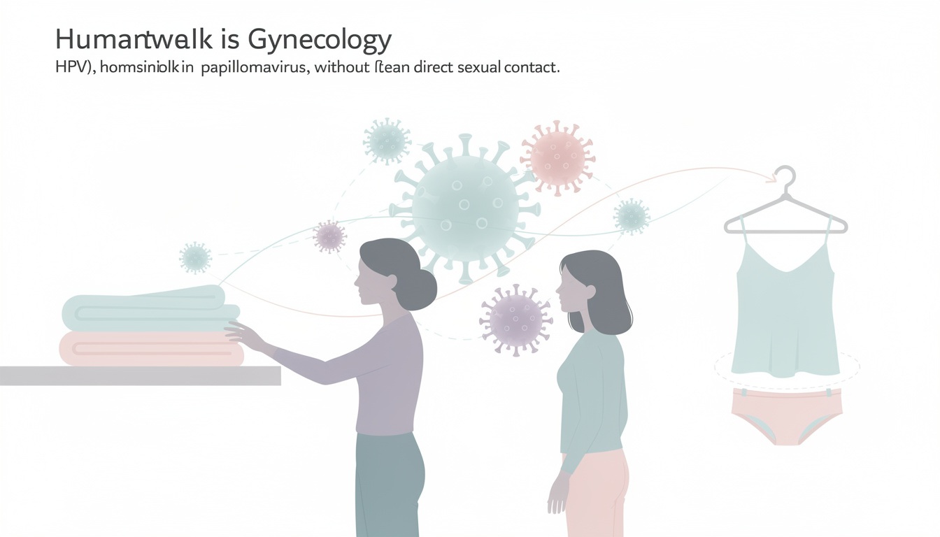 découvrez si le papillomavirus peut être transmis sans contact sexuel direct, les modes de transmission possibles et les mesures de prévention efficaces.